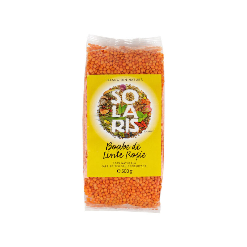 Solaris Boabe De Linte Rosie, Linte, 500gr-0