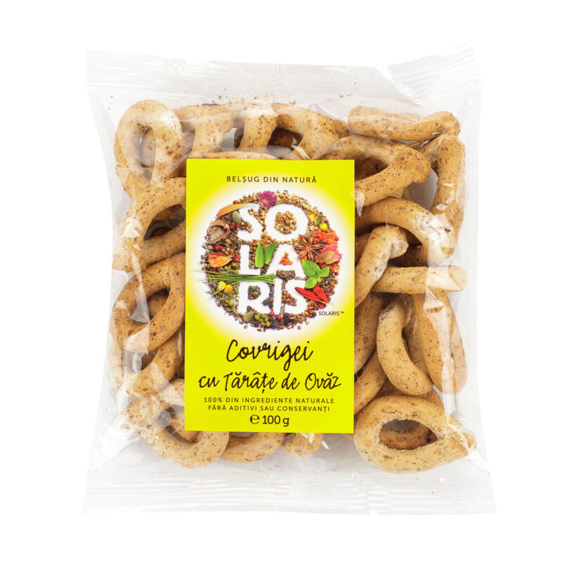 Solaris Covrigei Din Faina Integrala Si Tarate De Ovaz, Covrigei, 100gr-0