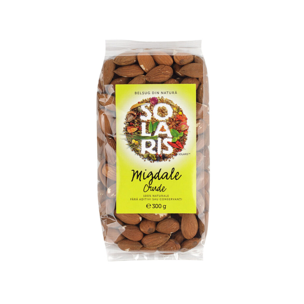 Solaris Fructe Crude - Migdale, Fructe, 300gr-0
