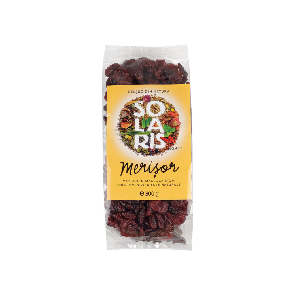 Solaris Fructe Uscate - Merisor, Fructe, 300gr-0