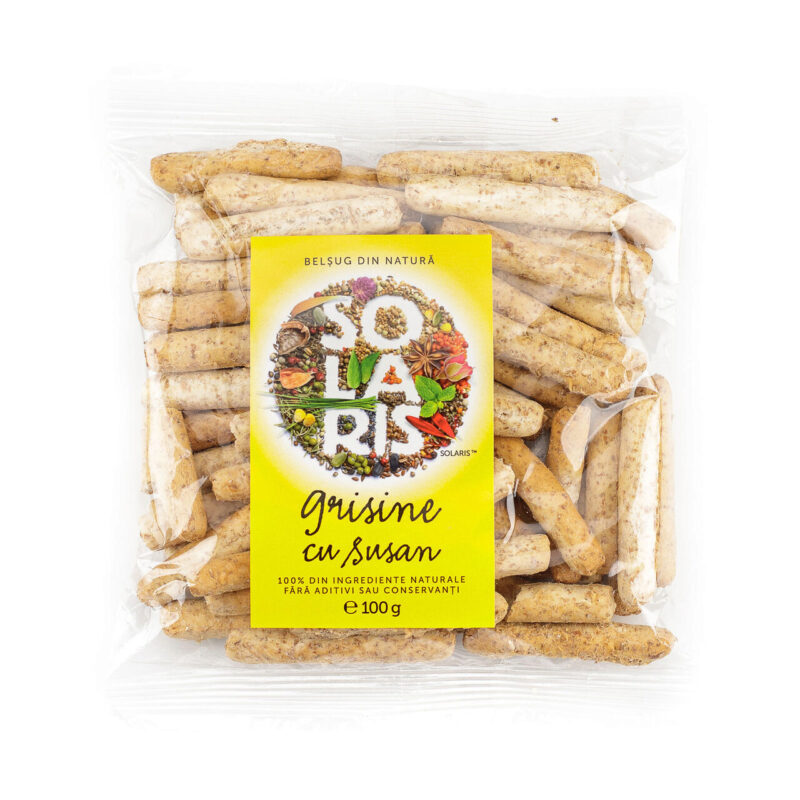 Solaris Grisine Din Faina Integrala Si Susan, Grisine, 100gr-0