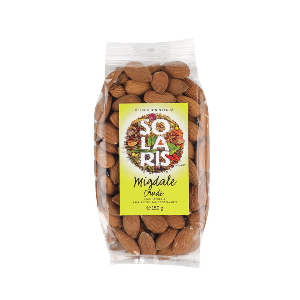 Solaris Fructe Crude - Migdale, Fructe, 150gr-0