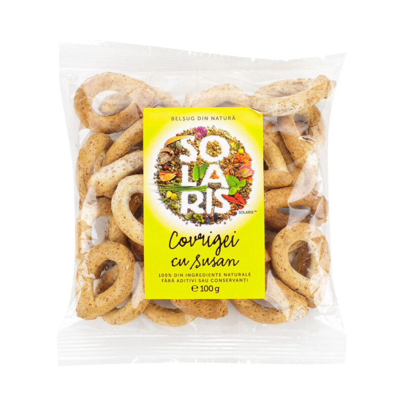Solaris Covrigei Din Faina Integrala Si Susan, Covrigei, 100gr-0