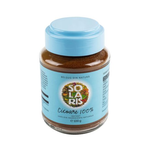 Solaris Cicoare 100% Instant, Borcan, 100gr-0 Solaris Cicoare 100% Instant, Borcan, 100gr-0