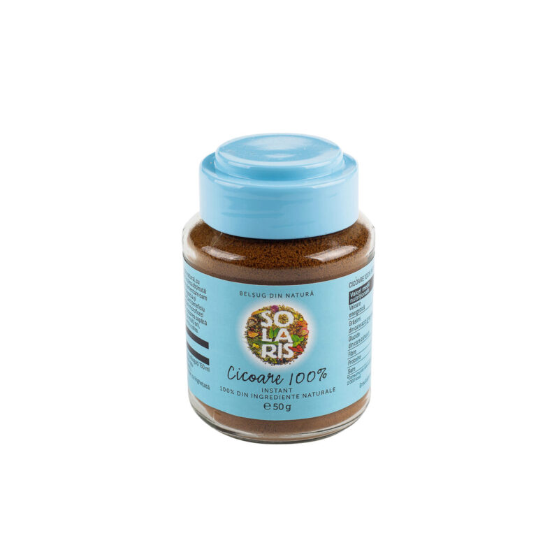 Solaris Cicoare 100% Instant , Borcan, 50g-0