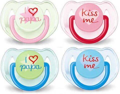 AVENT Suzete 6-18 Luni Silicon Fashion 0%BPA, Suzete, 2buc,Suzete -0 AVENT Suzete 6-18 Luni Silicon Fashion 0%BPA, Suzete, 2buc,Suzete -0