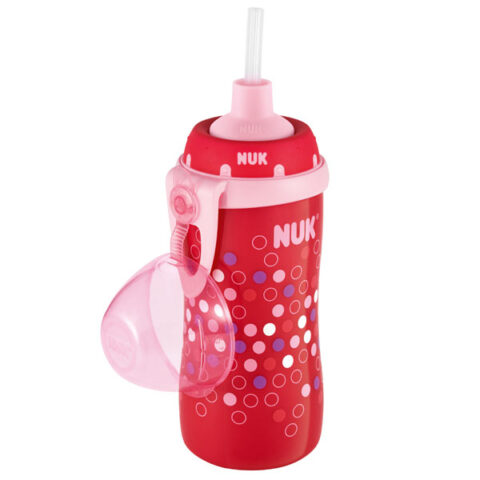 NUK Bib PP 300 ml FLEXI CUP Cu Pai Moale, Canita, 1 buc-0