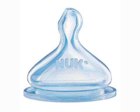 NUK Tetina Din Silicon Cu Orificiu S 0-6 luni, Tetina, 1 buc-0 NUK Tetina Din Silicon Cu Orificiu S 0-6 luni, Tetina, 1 buc-0