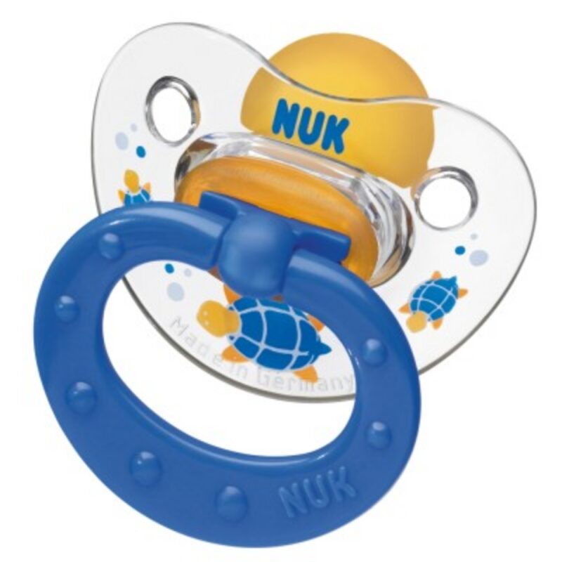 NUK Suzeta Din Latex HAPPY KIDS, Marimea 1 (0-6 luni), Suzeta, 1buc-11310