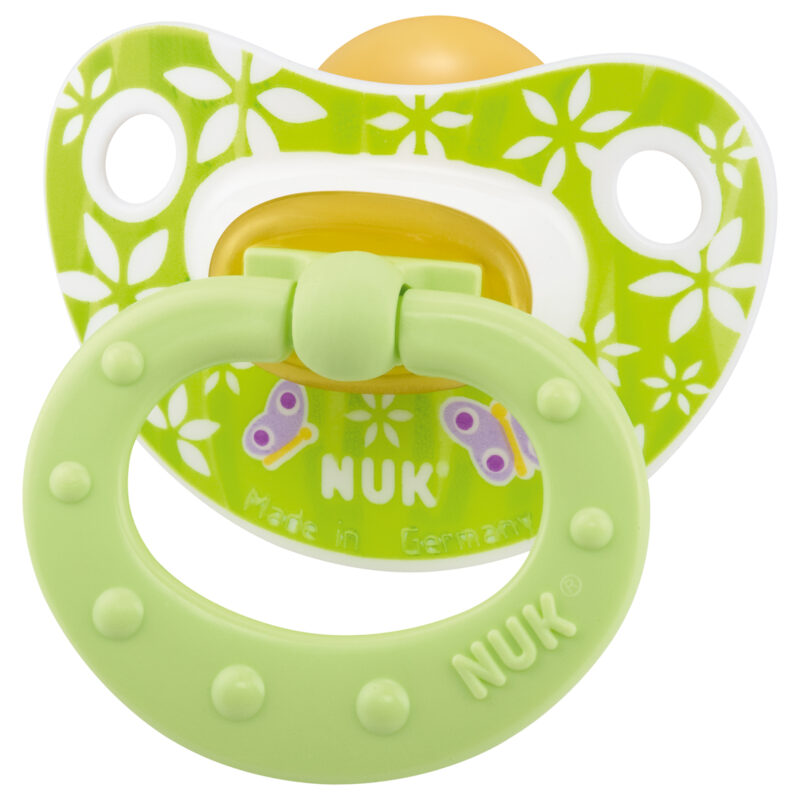 NUK Suzeta Din Latex HAPPY KIDS, Rosu, Marimea 3 (Peste 18 luni), Suzeta, 1buc-0