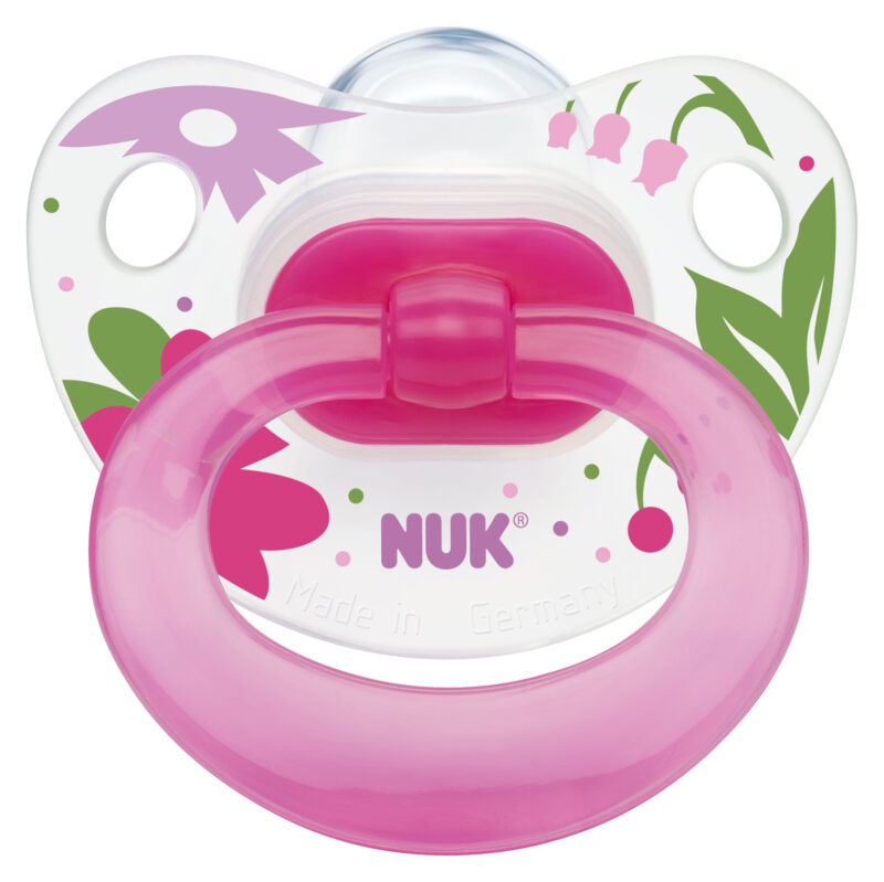 NUK Suzeta Din Silicon Happy Days Asortate, Marimea 1(0-6 Luni), Suzeta, 1 buc-0