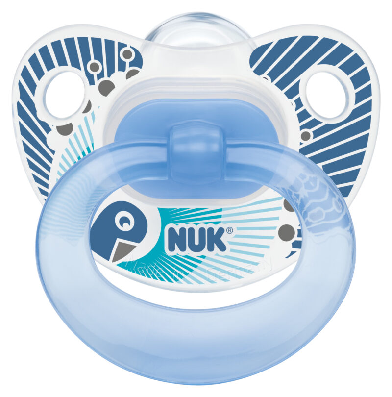 NUK Suzeta Din Silicon Happy Days Asortate, Marimea 2 (6-18 Luni), Suzeta, 1 buc-0