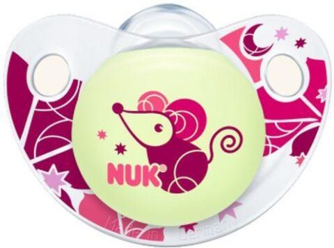 NUK Suzeta Din Silicon Pentru Somn DAY / NIGHT, 18-36 Luni Fara Inel, Suzeta, 1 buc-0 NUK Suzeta Din Silicon Pentru Somn DAY / NIGHT, 18-36 Luni Fara Inel, Suzeta, 1 buc-0