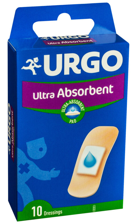 Urgo Ultra Absorbant Plasture, Plasture, 10buc-0 Urgo Ultra Absorbant Plasture, Plasture, 10buc-0