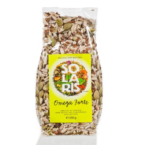 Solaris Amestec De Seminte - Omega Forte, Seminte, 150gr-0