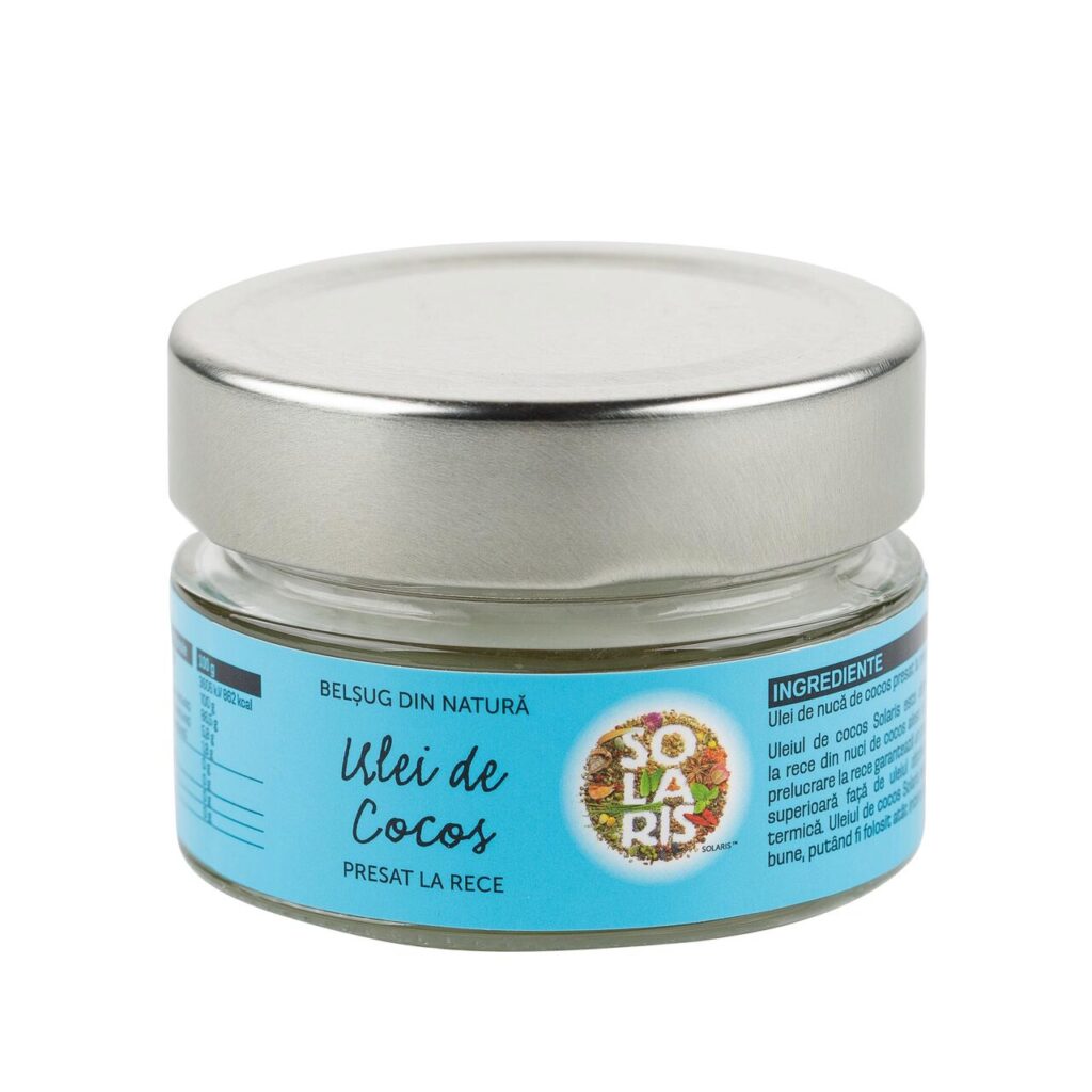 Solaris Ulei De Cocos Presat La Rece, Ulei, 100ml-0