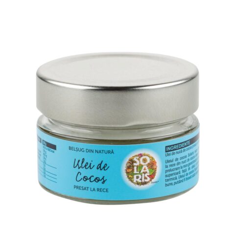Solaris Ulei De Cocos Presat La Rece, Ulei, 100ml-0 Solaris Ulei De Cocos Presat La Rece, Ulei, 100ml-0
