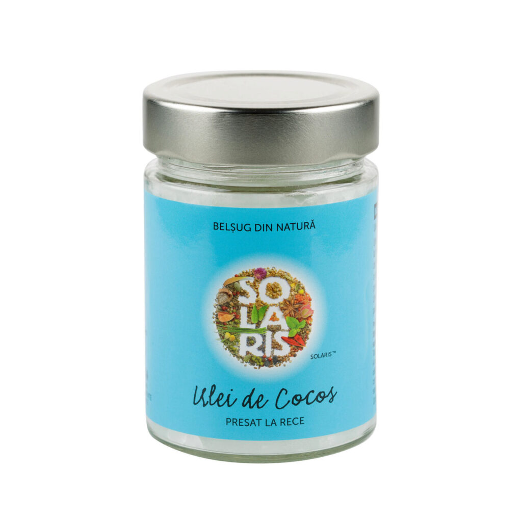 Solaris Ulei De Cocos Presat La Rece, Ulei, 300ml -0