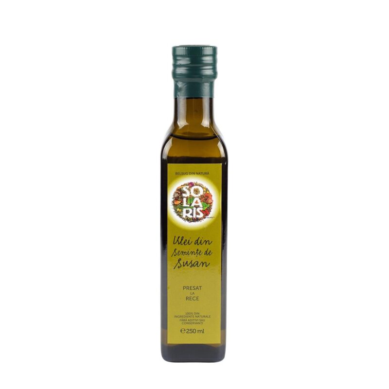 Solaris Ulei Din Seminte De Susan Presat La Rece, Ulei, 250ml-0