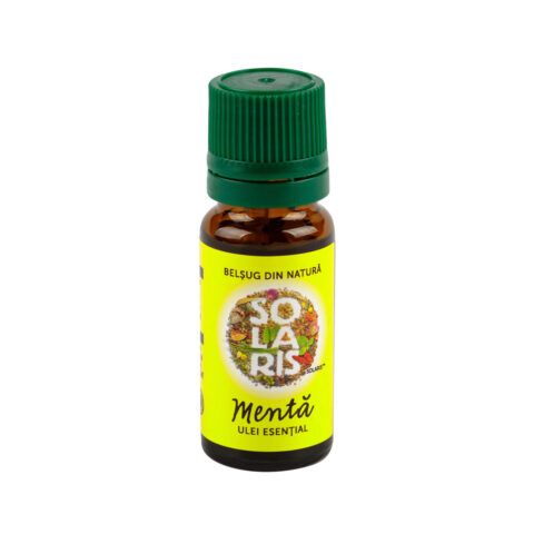 Solaris Ulei Esential Menta Creata, Ulei, 10ml-0 Solaris Ulei Esential Menta Creata, Ulei, 10ml-0
