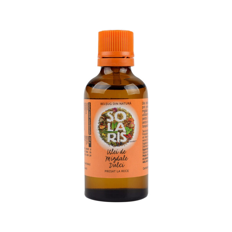 Solaris Ulei De Migdale Dulci, Ulei, 50ml-0