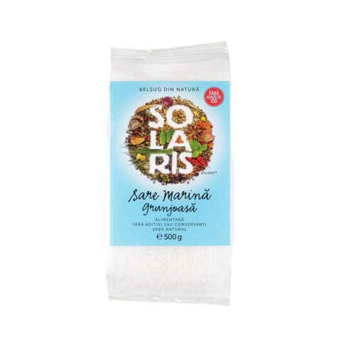 Solaris Sare Marina Grunjoasa, Sare, 500gr-0 Solaris Sare Marina Grunjoasa, Sare, 500gr-0