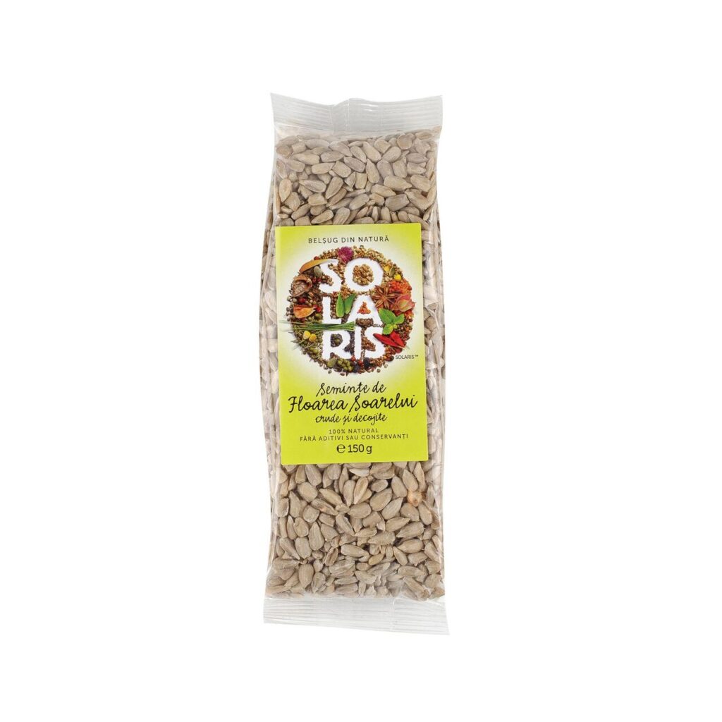 Solaris Seminte Decojite De Floarea Soarelui, Seminte, 150gr-0