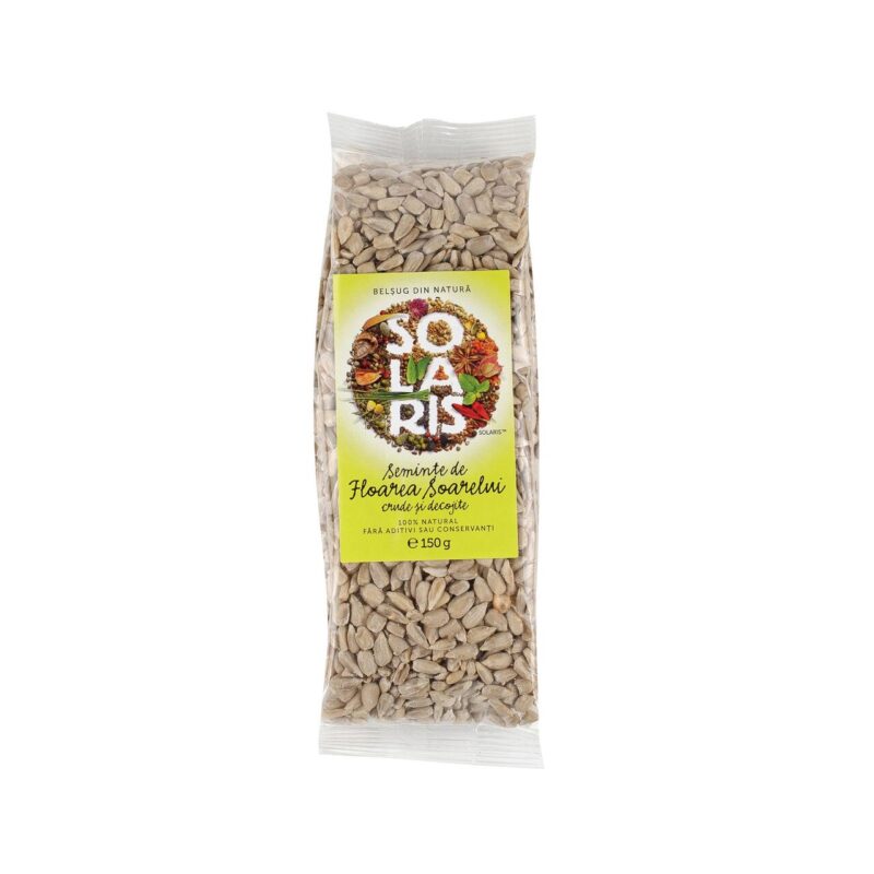 Solaris Seminte Decojite De Floarea Soarelui, Seminte, 150gr-0