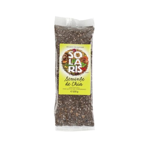 Solaris Seminte De Chia, Seminte, 100gr-0 Solaris Seminte De Chia, Seminte, 100gr-0