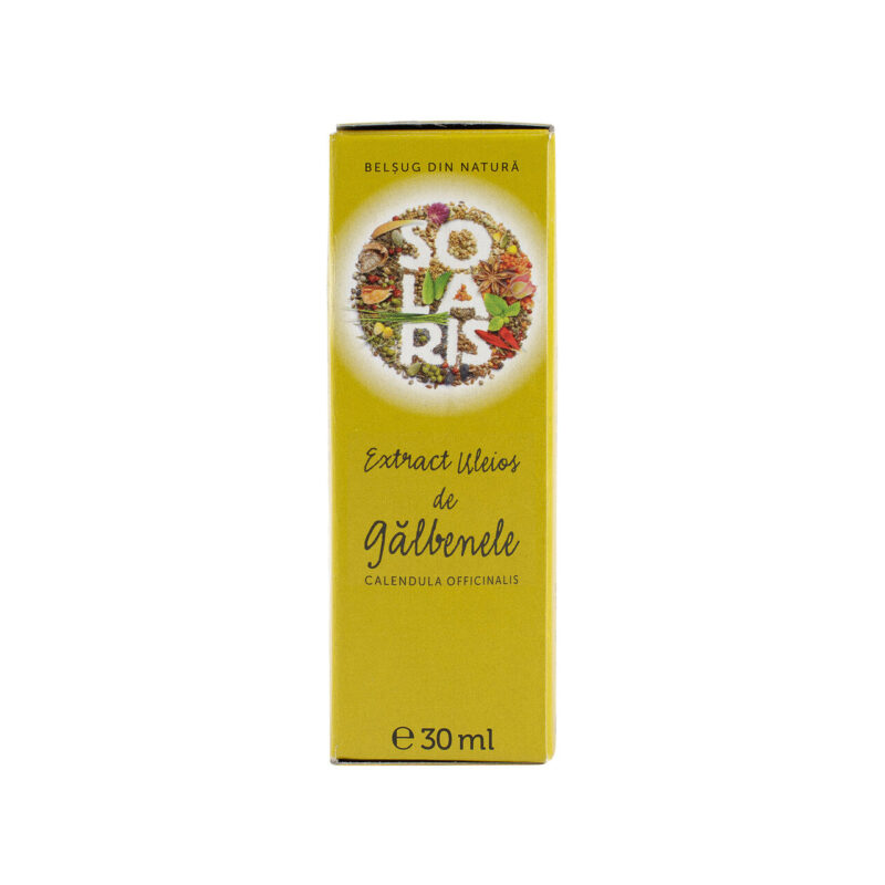 Solaris Extract Uleios De Galbenele, Ulei, 30ml-0