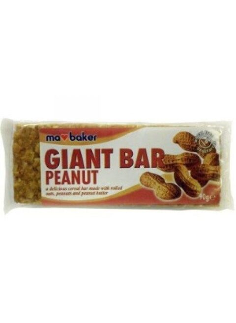 Giant Bar Baton De Ovaz Cu Arahide, Baton, 90gr -0