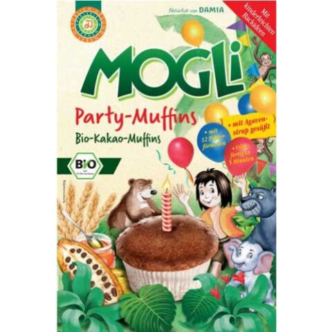 Mogli Bio Briose Party, Premix Pentru Briose, 275g-0
