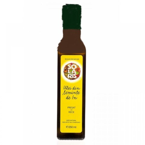 Solaris Ulei Din Seminte De In Presat La Rece Marasca, Ulei, 250ml-0 Solaris Ulei Din Seminte De In Presat La Rece Marasca, Ulei, 250ml-0