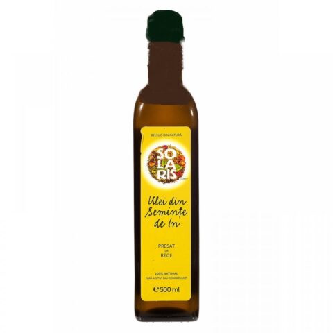 Solaris Ulei Din Seminte De In Presat La Rece Marasca, Ulei, 500ml-0 Solaris Ulei Din Seminte De In Presat La Rece Marasca, Ulei, 500ml-0