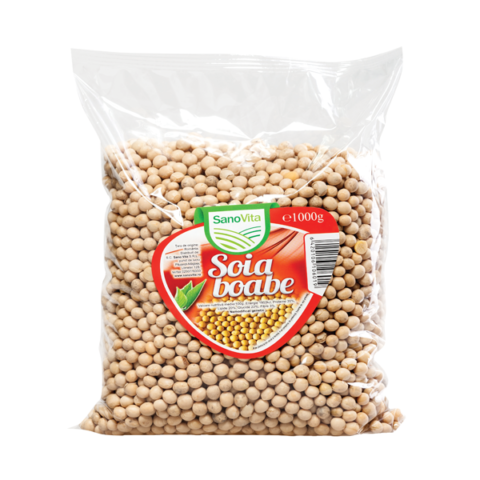 Sano Vita Soia Boabe Cal. II, Soia, 1kg-0 Sano Vita Soia Boabe Cal. II, Soia, 1kg-0