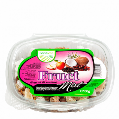 Sano Vita Fruct Mix , Fructe Uscate, 150gr-0