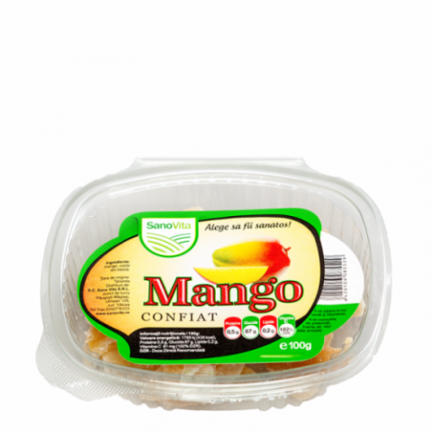 Sano Vita Mango Confiat, Fructe, 100gr-0