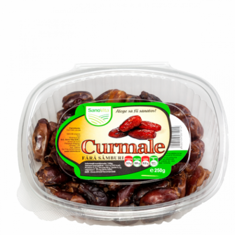 Sano Vita Curmale Fara Samburi, Fructe, 250gr-0