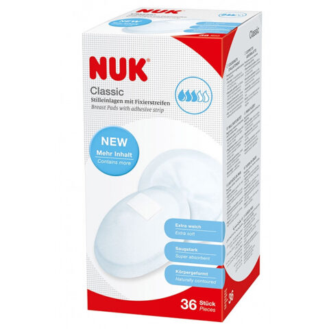 NUK Tampoane Clasice Pentru San, Tampoane, 36 buc-0 NUK Tampoane Clasice Pentru San, Tampoane, 36 buc-0