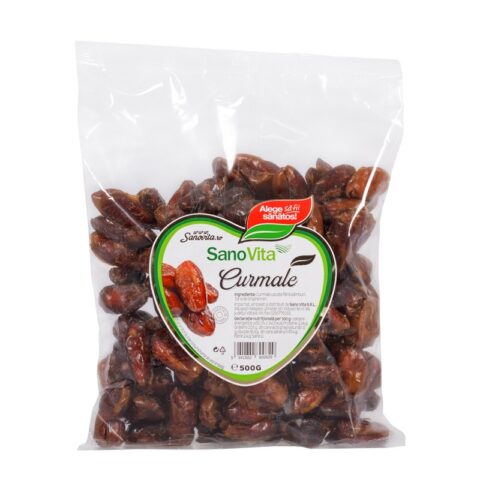 Sano Vita Curmale Fara Samburi, Fructe, 500gr-0 Sano Vita Curmale Fara Samburi, Fructe, 500gr-0