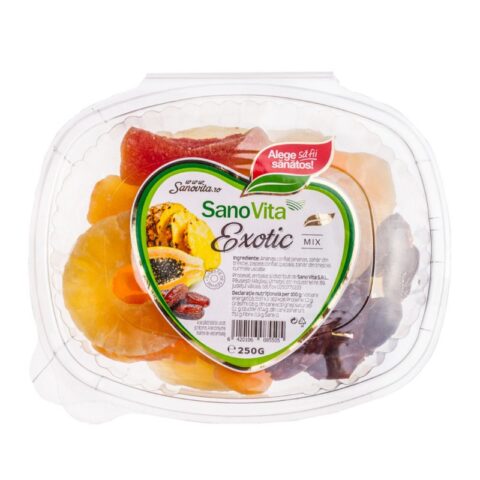 Sano Vita Exotic Mix , Fructe Uscate, 250gr-0