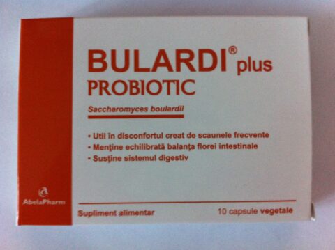 Bulardi Plus Prebiotic Capsule Vegetale, Capsule, 10 buc-0