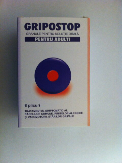 Gripostop Granule Solutie Orala, Plicuri, 8 buc-0 Gripostop Granule Solutie Orala, Plicuri, 8 buc-0