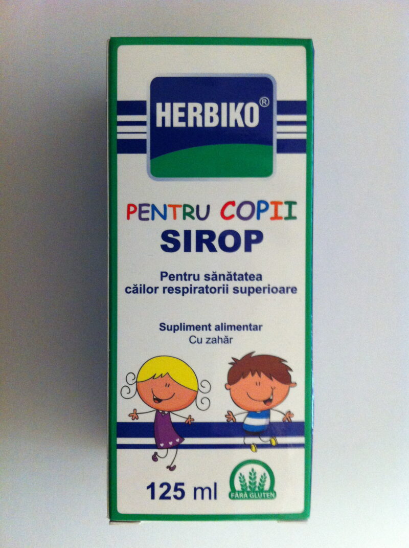 Herbiko Sirop De Tuse Pentru Copii, Sirop, 125ml-0