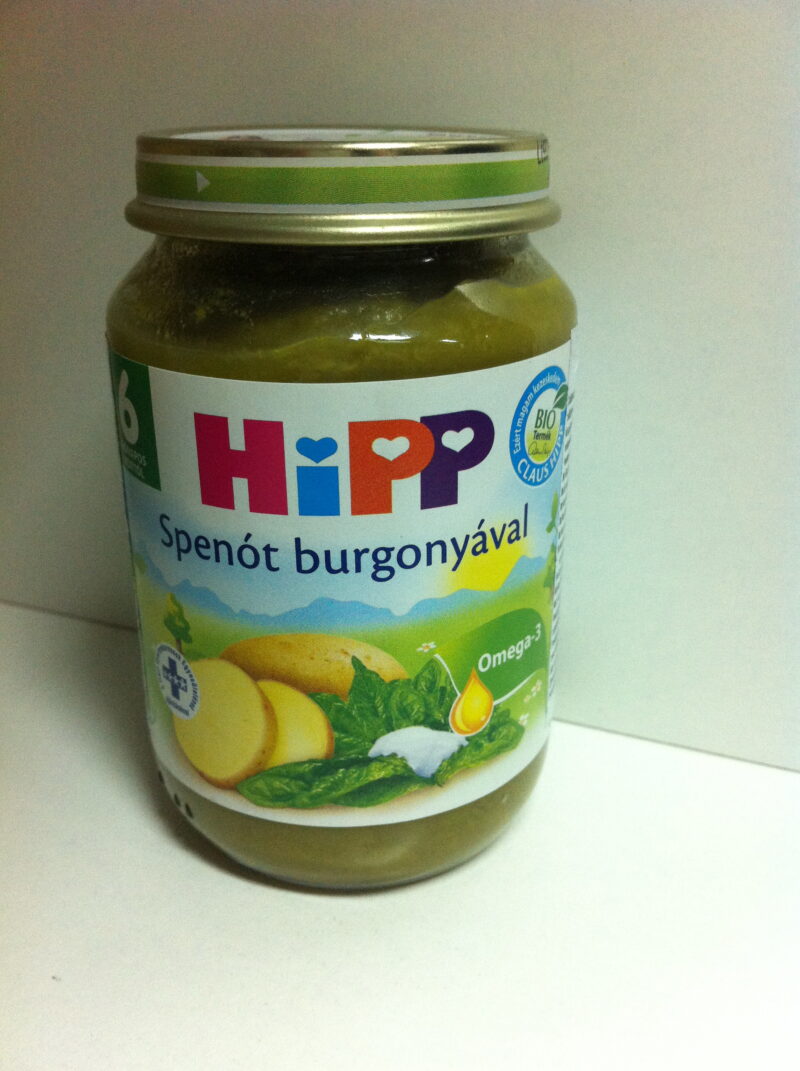 Hipp Spanac Cu Cartofi Piure, Piure, 190g-0