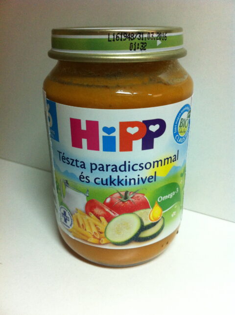 Hipp Paste Cu Rosii Si Zucchini Piure, Piure, 190g-0 Hipp Paste Cu Rosii Si Zucchini Piure, Piure, 190g-0