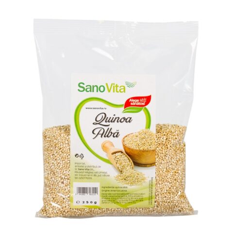 Sano Vita Quinoua Alba, Quinoua, 250 Gr -0 Sano Vita Quinoua Alba, Quinoua, 250 Gr -0