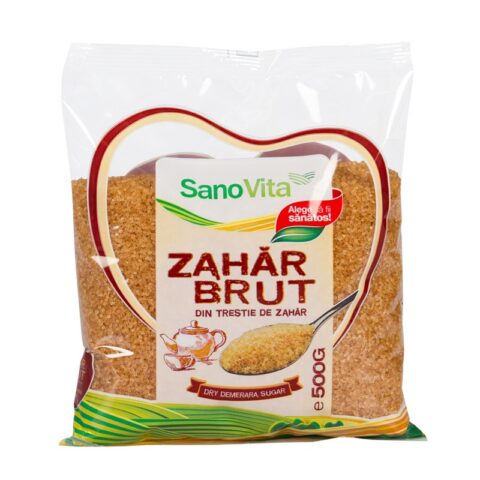 Sano Vita Zahar Brut Din Trestie, Zahar, 500gr-0