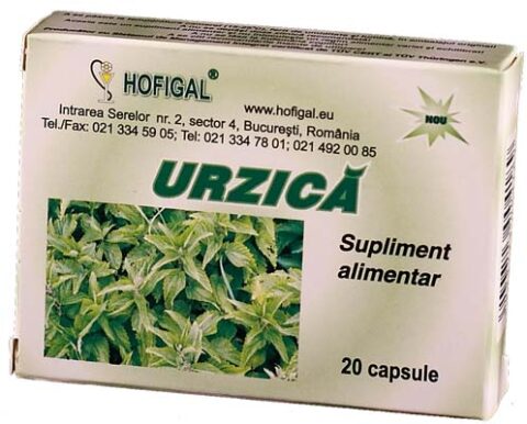HOFIGAL Urzica Capsule, Capsule, 20buc-0 HOFIGAL Urzica Capsule, Capsule, 20buc-0