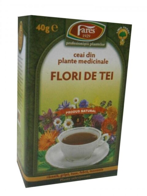 Fares Ceai Flori de Tei Punga, Ceai, 50g-0